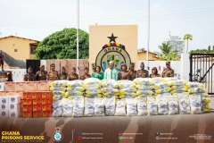INTERIOR MINISTER DONATES TO PRISONS SERVICE