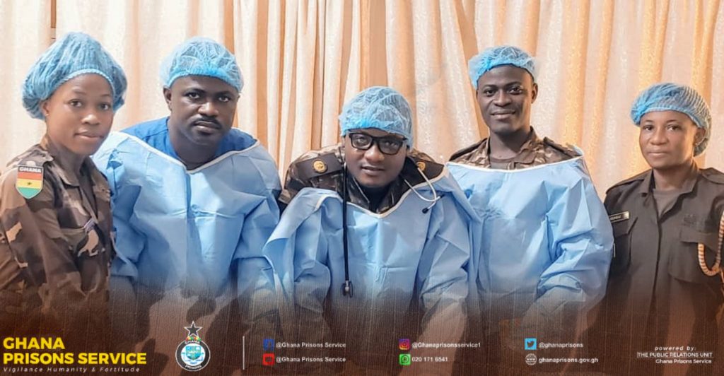 FREE SURGICAL OPERATIONS FOR INMATES – Ghana Prisons Service